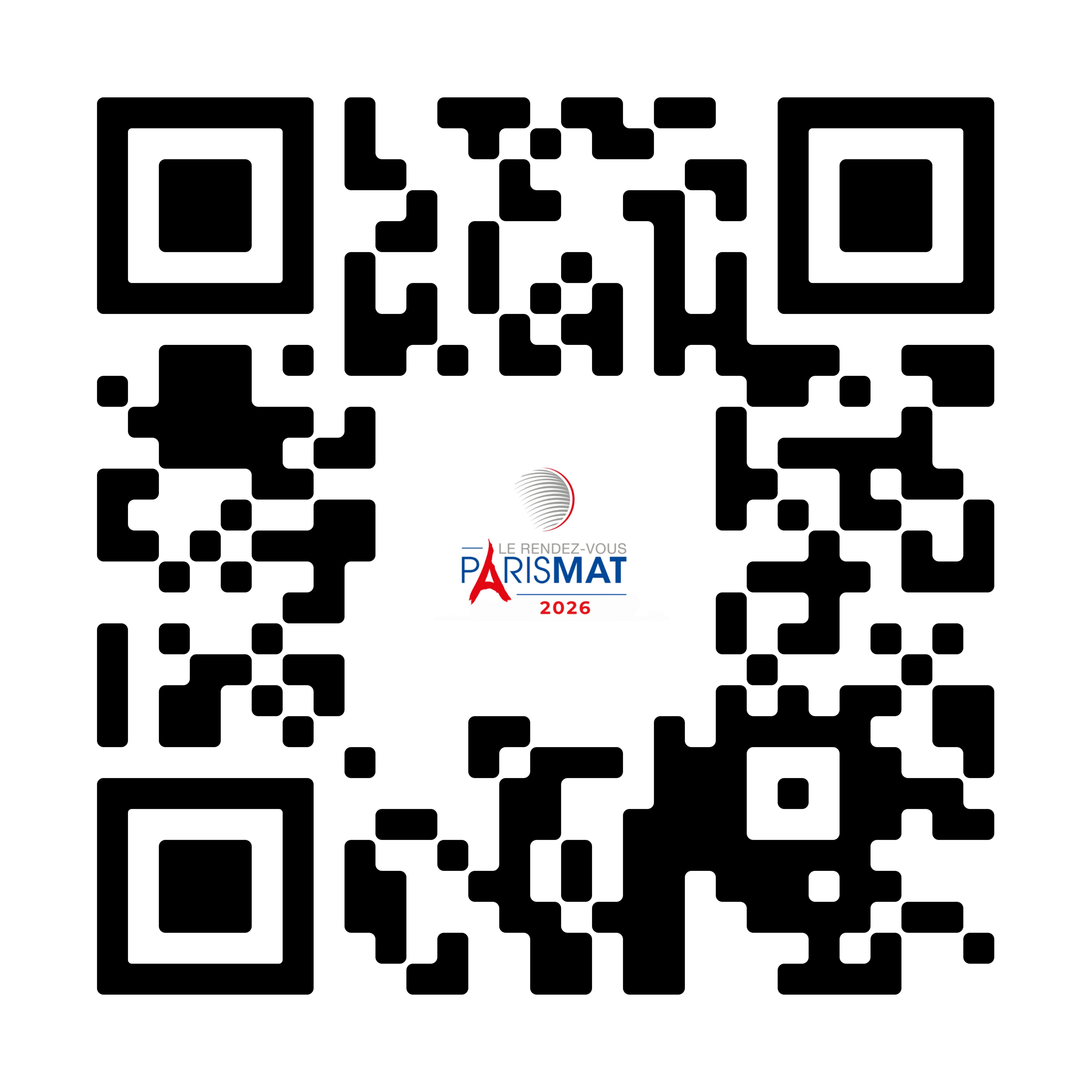 QR Code de téléchargement ParisMAT 2026